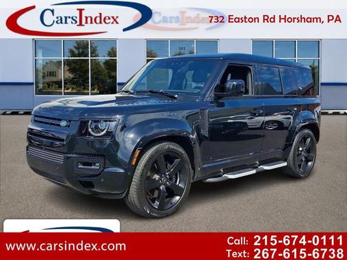 Santorini Black 2023 Land Rover Defender 110 V8