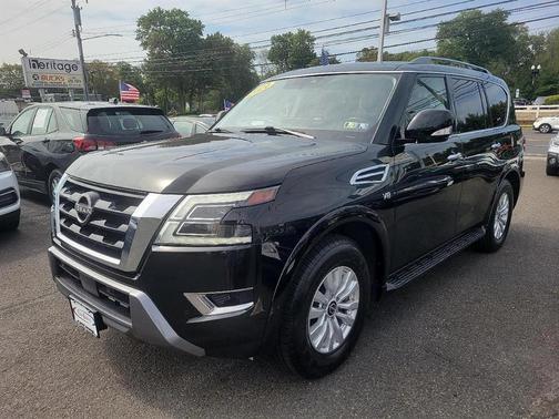Black 2021 Nissan Armada SV