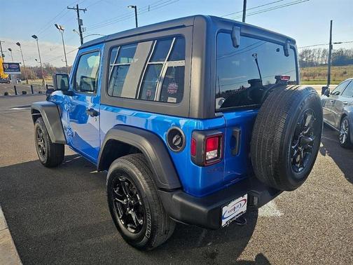 Blue 2021 Jeep Wrangler Sport S