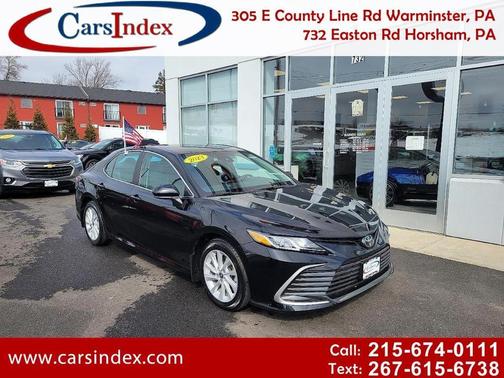 Black 2023 Toyota Camry LE