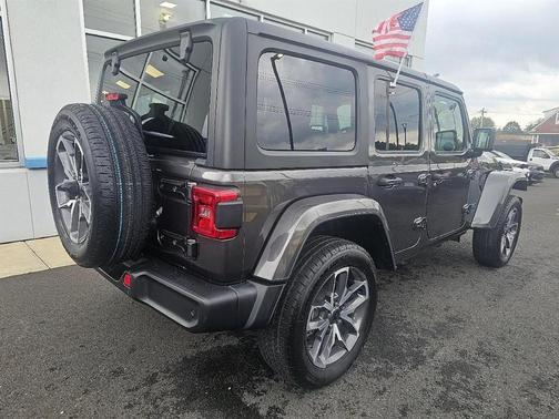 Gray 2024 Jeep Wrangler 4xe Sport