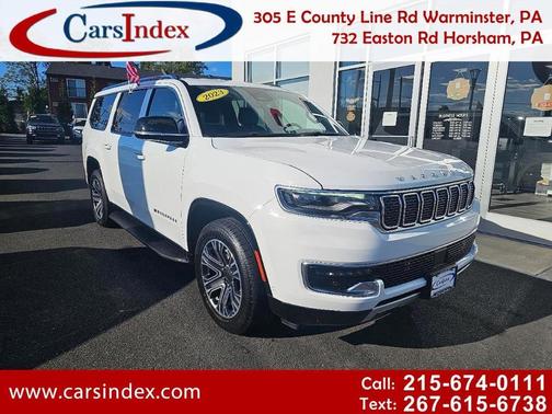 White 2023 Jeep Wagoneer L Series II
