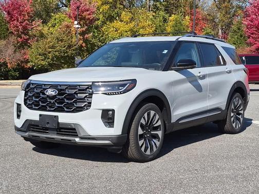 Avalanche Gray 2027 Ford Explorer Platinum