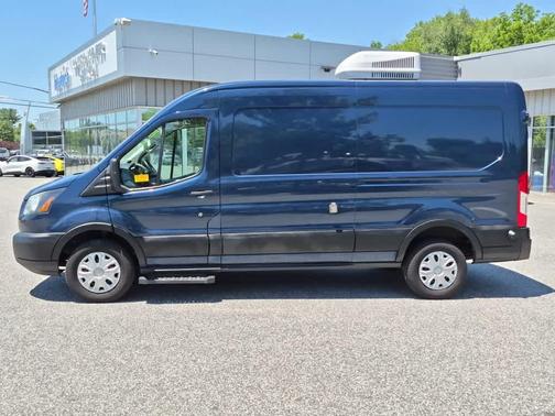 Blue Jeans Metallic 2016 Ford Transit-250 148 WB Medium Roof Cargo