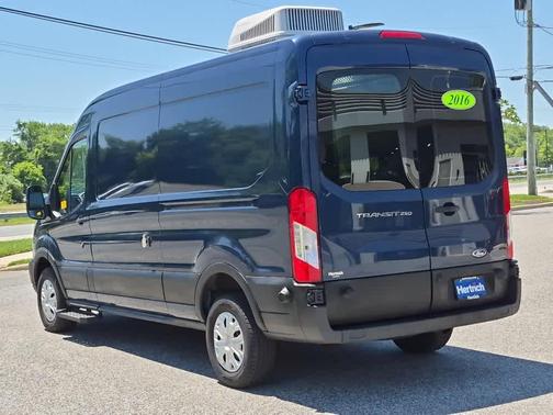 Blue Jeans Metallic 2016 Ford Transit-250 148 WB Medium Roof Cargo