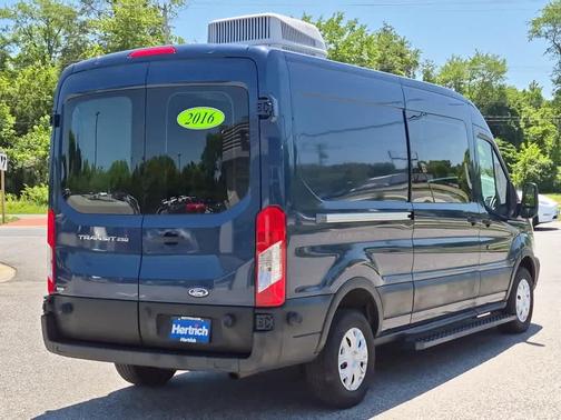 Blue Jeans Metallic 2016 Ford Transit-250 148 WB Medium Roof Cargo