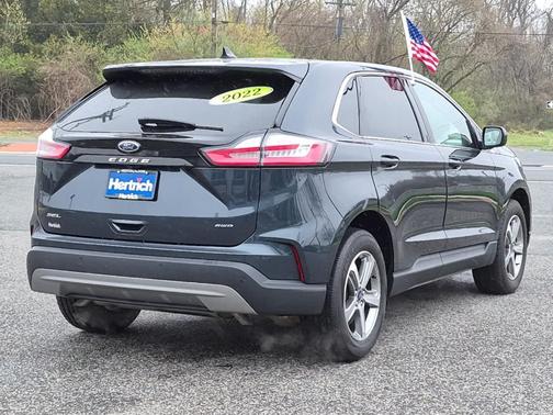 Stone Blue Metallic 2022 Ford Edge SEL