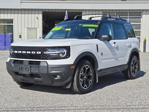 Oxford White 2025 Ford Bronco Sport Outer Banks