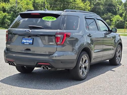 Magnetic Metallic 2018 Ford Explorer sport