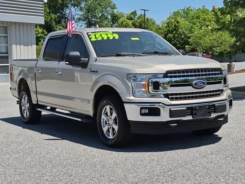 White Gold 2018 Ford F-150 XLT
