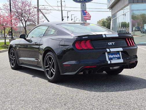 Antimatter Blue Metallic 2021 Ford Mustang GT