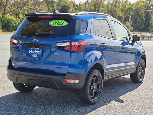 Lightning Blue 2021 Ford EcoSport SES