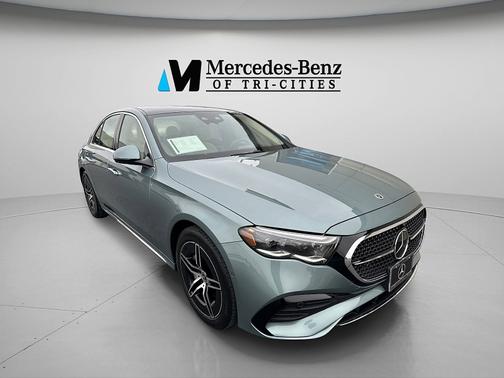 Verde Silver Metallic 2025 Mercedes-Benz E-Class E 450 4MATIC