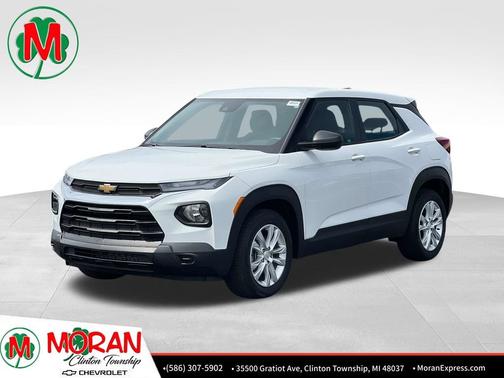 Summit White 2023 Chevrolet Trailblazer LS