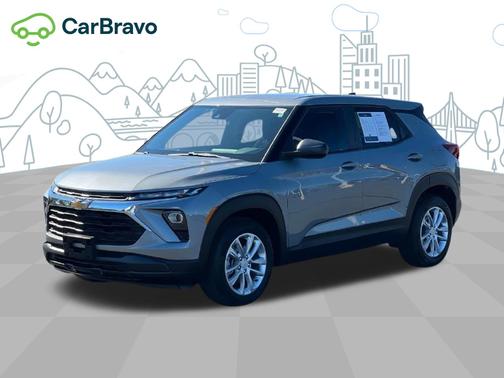 Sterling Gray Metallic 2024 Chevrolet Trailblazer LS