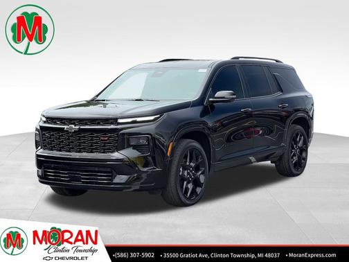 Mosaic Black Metallic 2024 Chevrolet Traverse RS