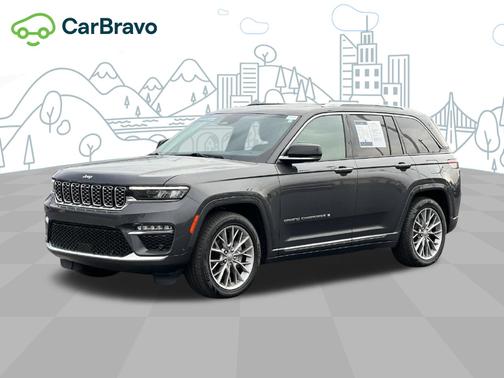 Diamond Black Crystal Pearlcoat 2023 Jeep Grand Cherokee Summit 4x4
