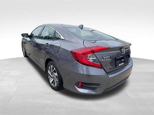 Gray 2017 Honda Civic EX
