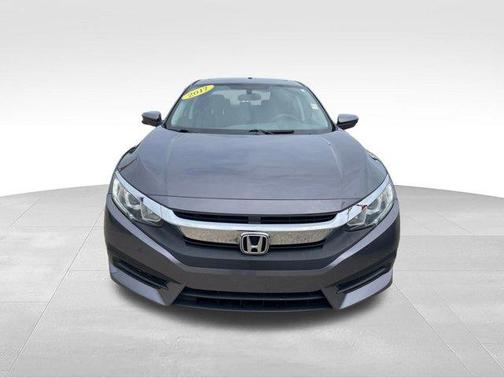 Gray 2017 Honda Civic EX