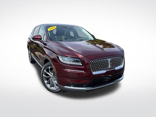Burgundy Velvet Metallic Tinted Clearcoat 2022 Lincoln Nautilus Reserve