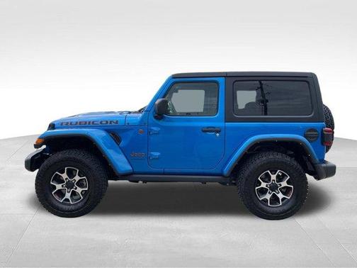 Hydro Blue Pearlcoat 2021 Jeep Wrangler Rubicon