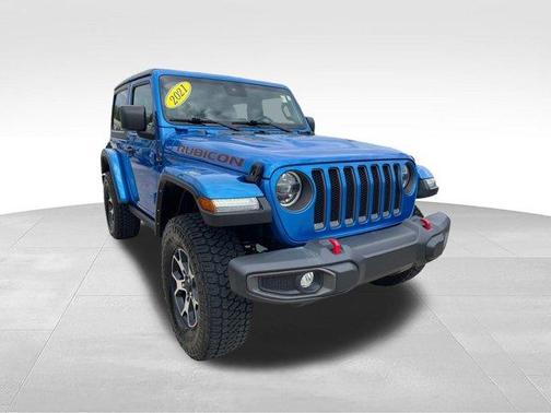 Hydro Blue Pearlcoat 2021 Jeep Wrangler Rubicon