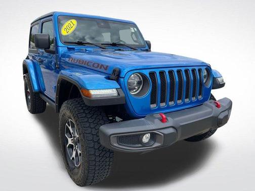 Hydro Blue Pearlcoat 2021 Jeep Wrangler Rubicon