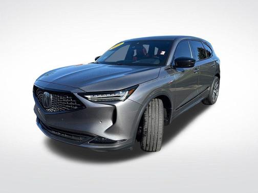 Liquid Carbon Metallic 2022 Acura MDX A-Spec
