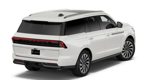 Pristine White 2026 Lincoln Navigator Black Label