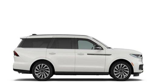 Pristine White 2026 Lincoln Navigator Black Label