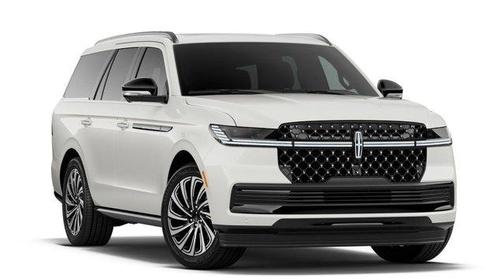 Pristine White 2026 Lincoln Navigator Black Label