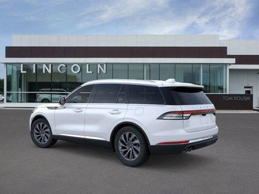 Pristine White 2026 Lincoln Aviator Premiere
