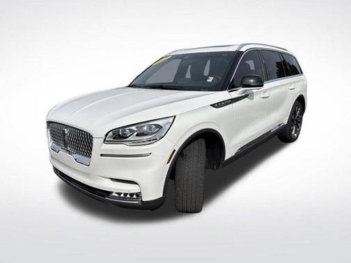 Pristine White 2023 Lincoln Aviator Reserve AWD