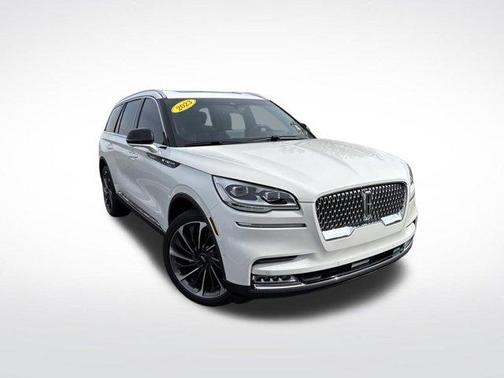 Pristine White 2023 Lincoln Aviator Reserve AWD