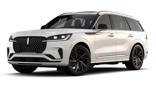 Pristine White 2026 Lincoln Aviator Black Label AWD