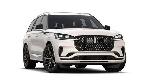 Pristine White 2026 Lincoln Aviator Black Label AWD