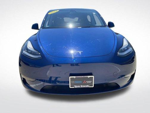 Blue 2021 Tesla Model Y Long Range