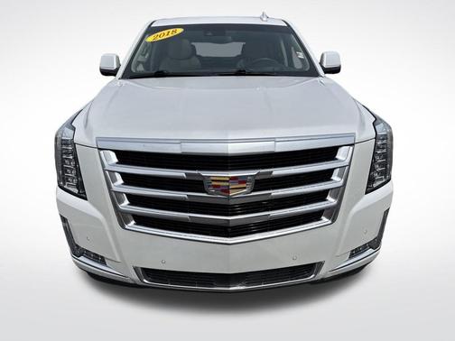 Crystal White Tri-Coat 2018 Cadillac Escalade Premium Luxury