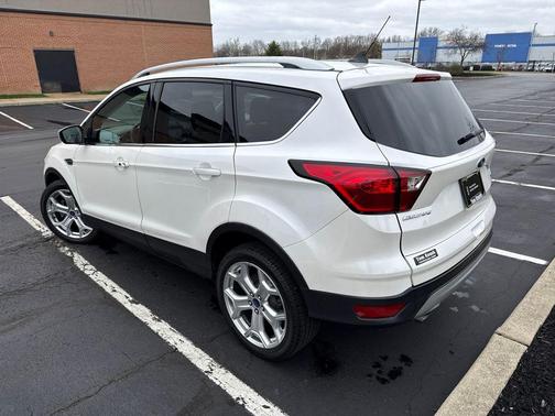 White Platinum 2019 Ford Escape Titanium