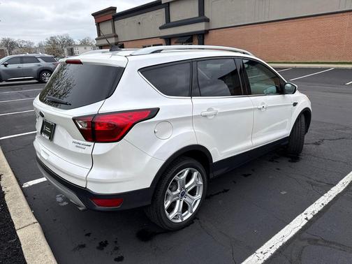 White Platinum 2019 Ford Escape Titanium