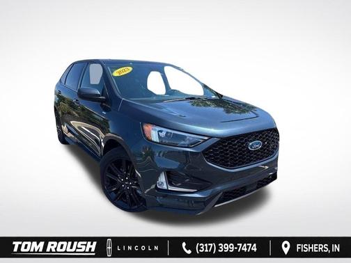 Stone Blue Metallic 2023 Ford Edge ST Line