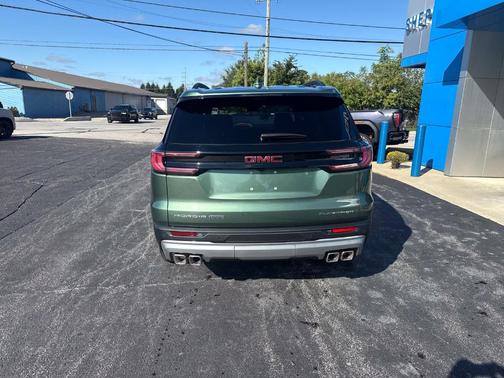 Green Metallic 2027 GMC Acadia ELEVATION