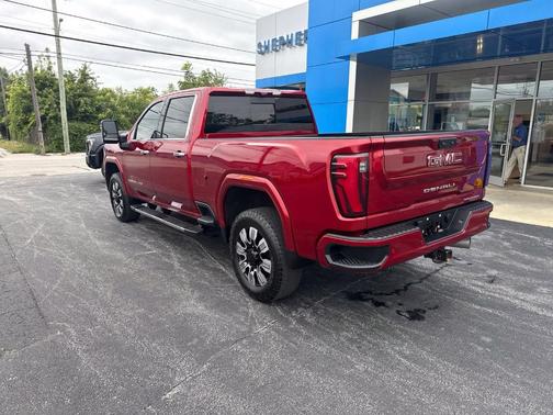 Volcanic Red 2024 GMC Sierra 2500 Denali