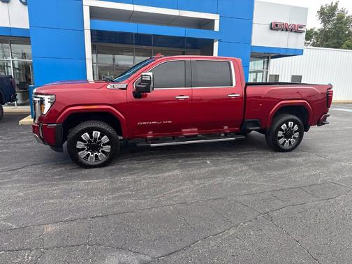 Volcanic Red 2024 GMC Sierra 2500 Denali