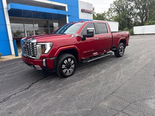 Volcanic Red 2024 GMC Sierra 2500 Denali