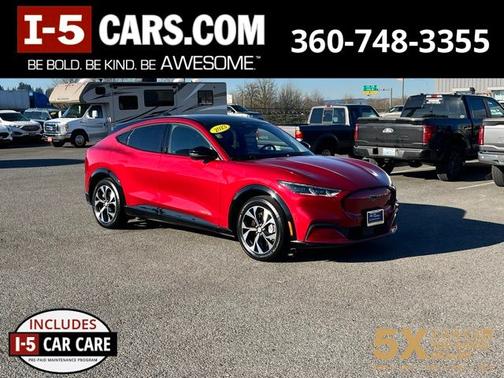 RAPID RED MET TINTED CC 2023 Ford Mustang Mach-E PREMIUM SUV