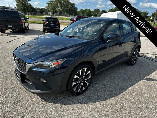 Deep Crystal Blue Mica 2019 Mazda CX-3 Touring
