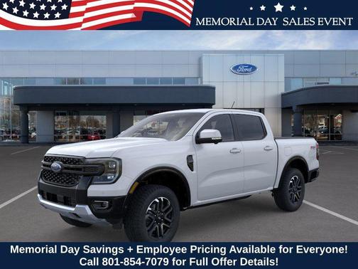 OXFORD WHITE 2025 Ford Ranger LARIAT