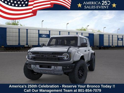 Avalanche Gray 2026 Ford Bronco Raptor