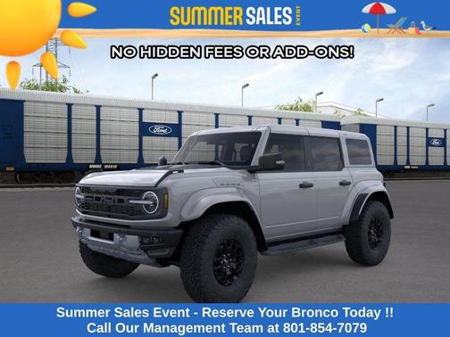 Avalanche Gray 2026 Ford Bronco Raptor